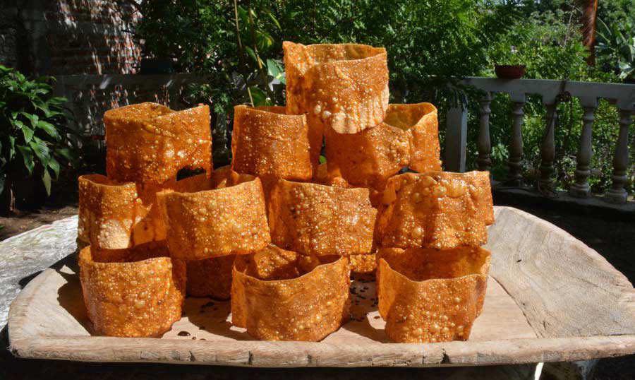 Nuégados boca de cántaro, una tradición Atiquizayence.