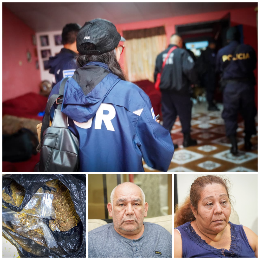Capturan a seis acusados de integrar una estructura dedicada a distribuir droga en Ahuachapán y Santa Ana
